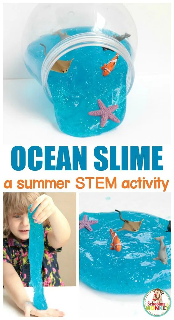 slime azul ocean