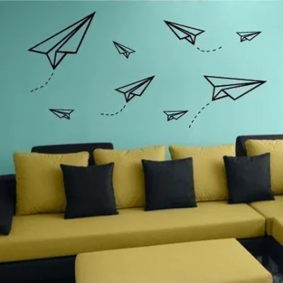 Ideas con washi tape para decorar una pared