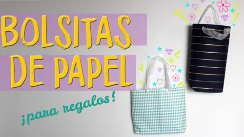 Bolsas de papel de regalo