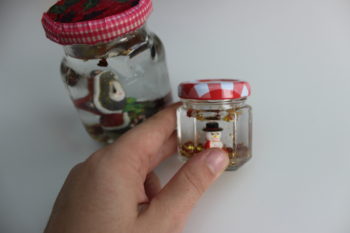 como hacer manualidades navideñas con botes