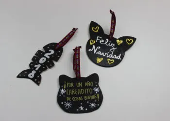 manualidad solidaria de navidad