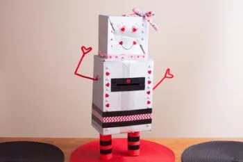 buzon de san valentin robot