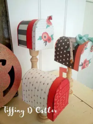 Hacer un buzón para el día de los enamorados de scrapbooking Hacer un buzón para el día de los enamorados de scrapbooking