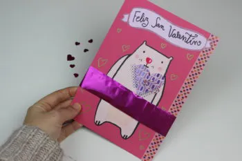 postal de amor de san valentin