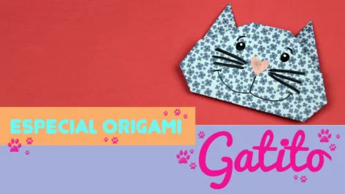 gato de origami