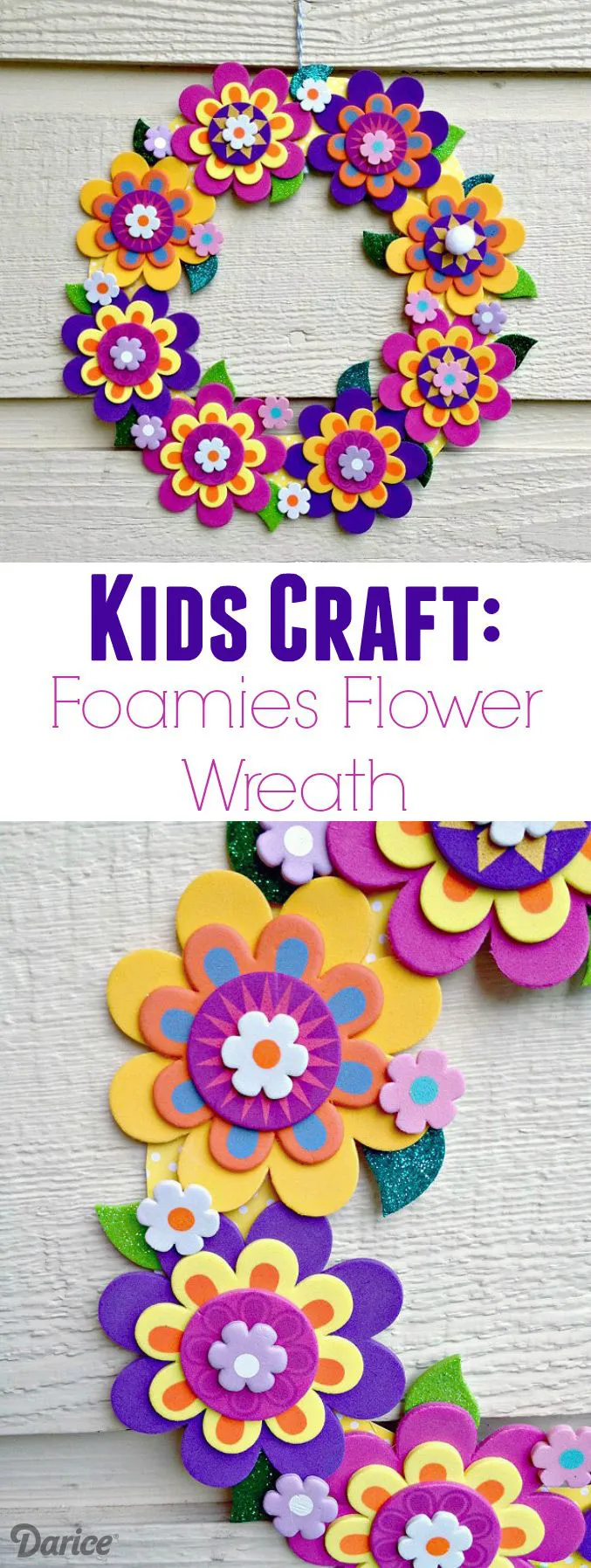 manualidades de flores con goma eva
