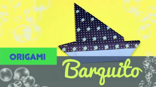 Barco de origami Barco de origami