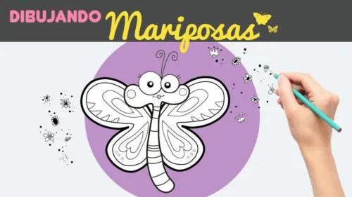 Aprender a dibujar una mariposa