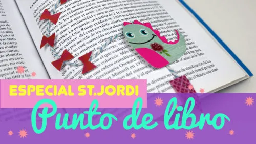 Punto de libro de sant jordi