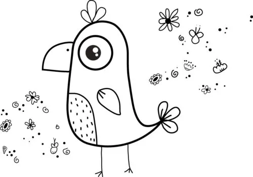 ▷ ✓Aprender a dibujar un pajaro 【TOP 2022】 - Uma Manualidades