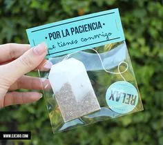 Idea original de regalo para papas amantes del té y las infusiones.