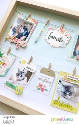 Marco de Scrapbook para regalar. Marco de Scrapbook para regalar.