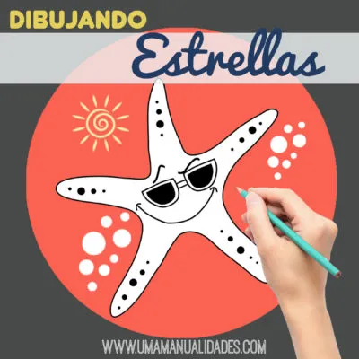 dibujar estrella de mar