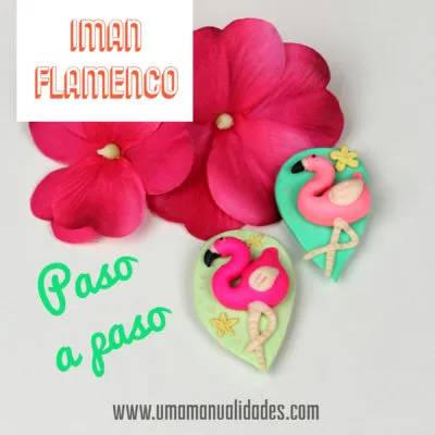 flamencos de arcilla polimerica