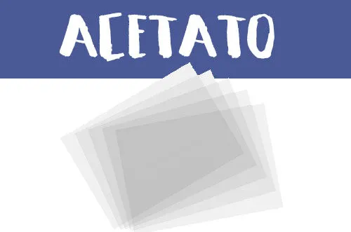 Manualidades con acetato