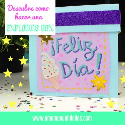 tutorial de exploding box caja explosiva