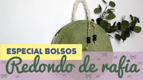 bolso de rafia diy