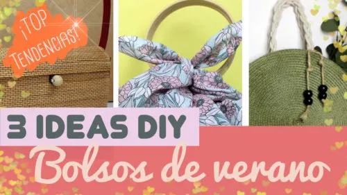 15 fantásticas manualidades de bolsos de verano