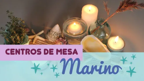 centro de mesa marino