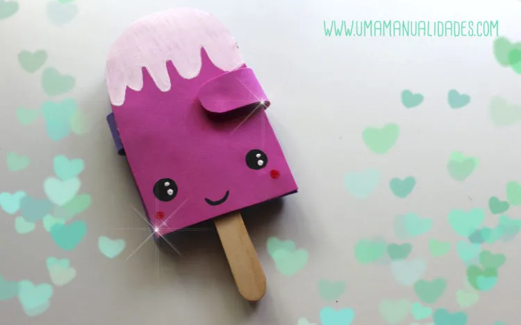 helados kawaii paso a paso