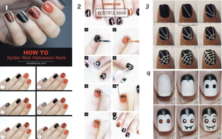▷ ✅67 ideas para Decorar Uñas de halloween 【TOP 2019