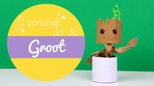 manualidades de groot