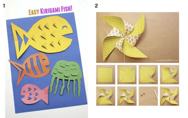 ▷ ✅33 ideas de Manualidades de verano de papel 【TOP 2020 ...