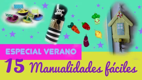 Manualidades de verano fáciles Manualidades de verano fáciles