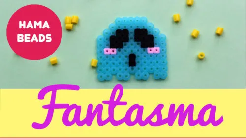 Hama beads de Fantasma de pacman