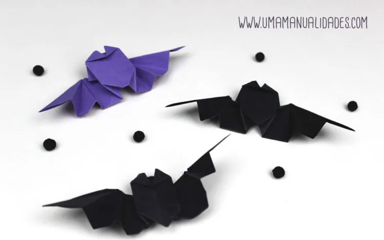 ▷ ✓41 ideas de Origami de halloween 【TOP 2022】 - Uma Manualidades