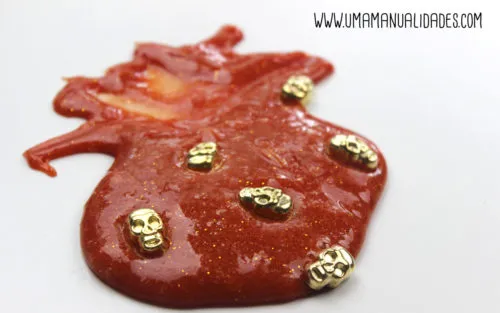 slime de halloween casero