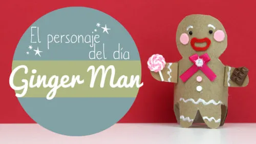 manualidades del gingerbread man