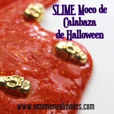 slime moco de calabaza