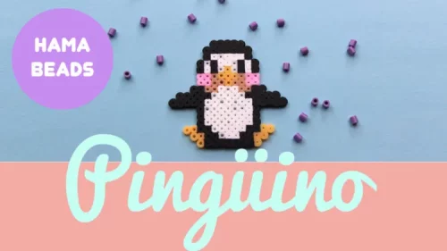 Hama beads de Pinguino