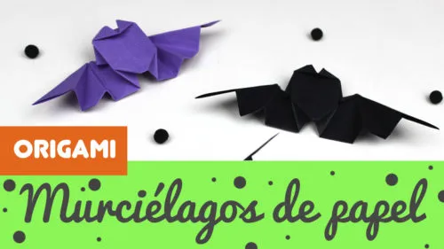 murcielago de origami