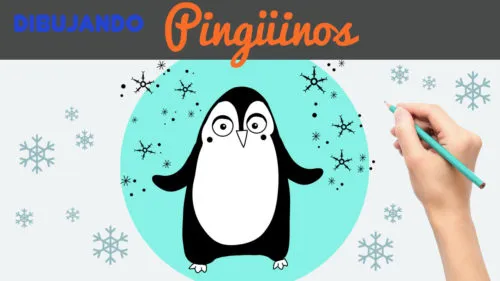 Aprender a dibujar un pinguino