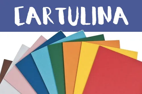 Manualidades con cartulina