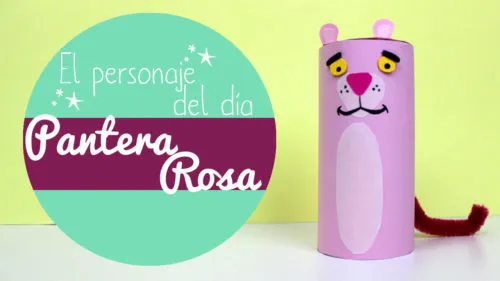 Manualidades de la pantera rosa