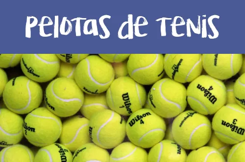 Manualidades con pelotas y botes de tenis