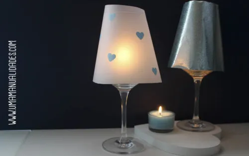 lamparas decorativas con copas