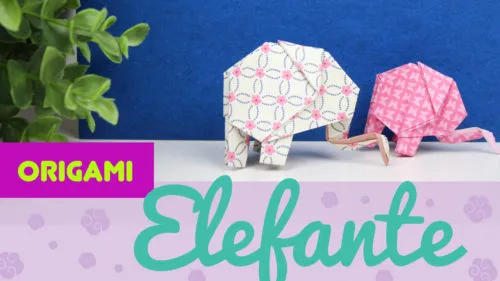 elefante origami