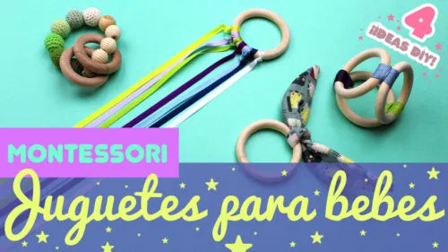 Juguetes montessori para bebés