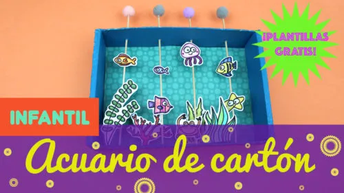 Acuario de cartón