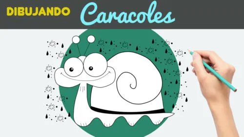 Aprender a dibujar caracol