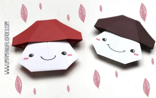 como hacer setas de origami