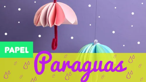 Cómo hacer paraguas de papel Cómo hacer paraguas de papel