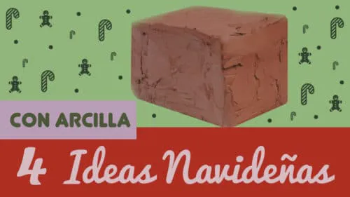 Manualidades de navidad con arcilla y fimo