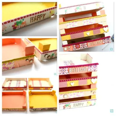 Manualidades con cajas de fruta